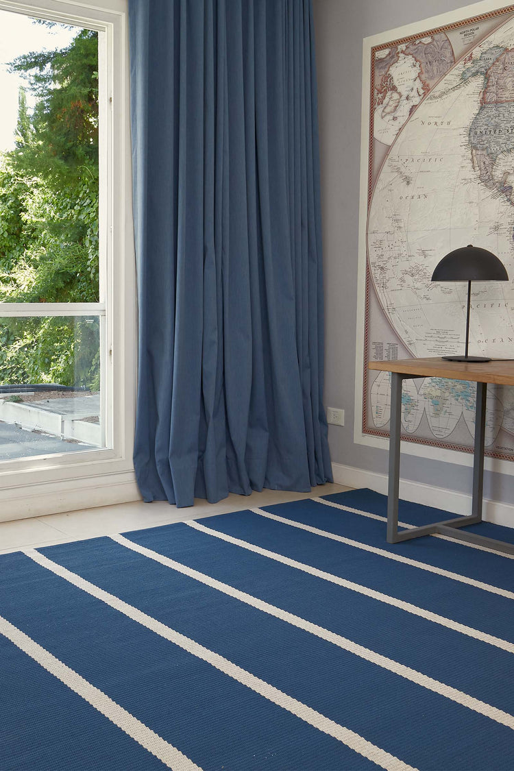 OLYMPIA AZUL NAVY & MARFIL
