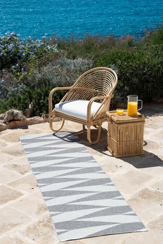 ZIG ZAG GRIS & BLANCO