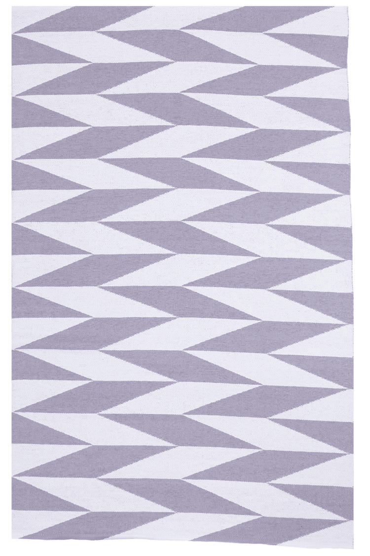Zig Zag Gris & Blanco