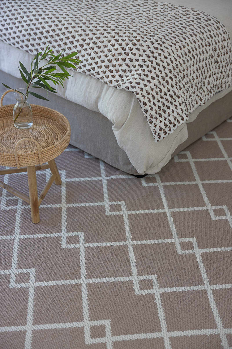 Geometrica Beige & Blanco