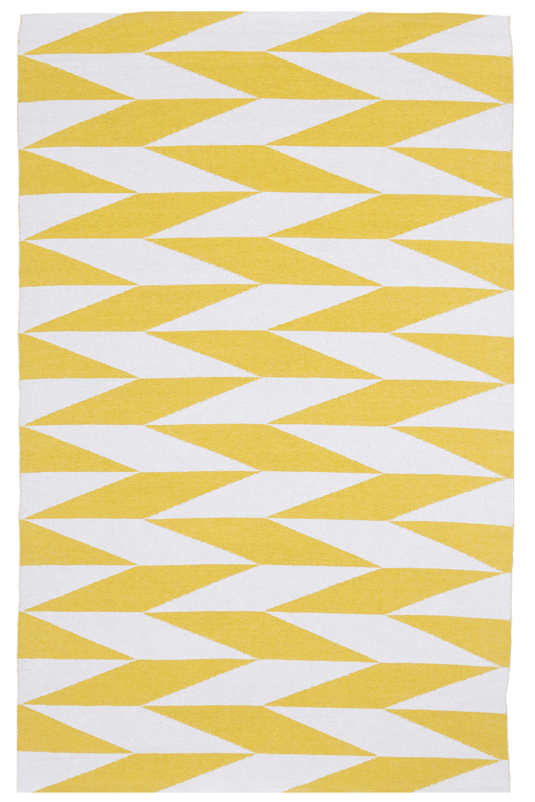 ZIG ZAG BLANCO & MOSTAZA