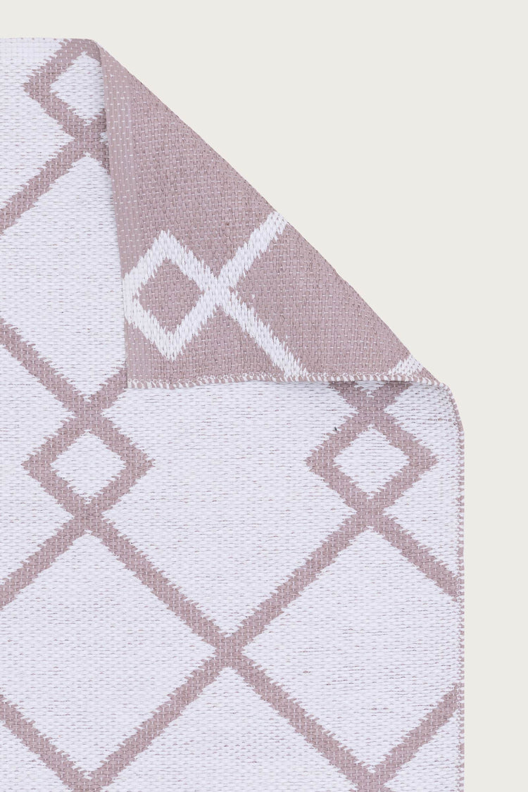 GEOMETRICA BEIGE & BLANCO